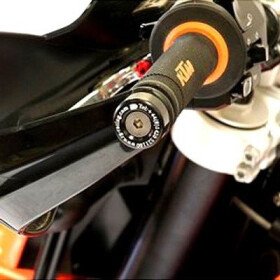 Závaží RG Racing do řidítek pro motocykly Ktm 690 Enduro, černé (pár)