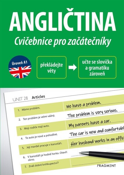 Angličtina cvičebnice pro začátečníky