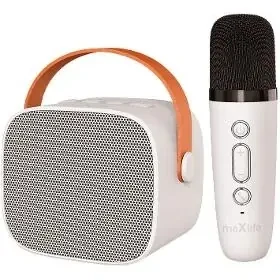 Maxlife MXKS-100 / Karaoke set / 6W / Bluetooth 5.0 / jack 3.5mm / bílá (BLUMCPMXKS100WH)