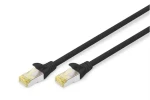 Digitus CAT 6A černá / Patch kabel / S/FTP / AWG 26/7 / 0,5 m (DK-1644-A-005/BL)