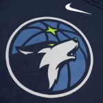 Nike Dětská mikina Minnesota Timberwolves NBA Logo Club Hoodie Navy (YOUTH)