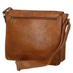 Trendy dámská crossbody taška Lira, světle hnědá