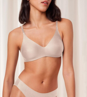 Dámská podprsenka Pure Micro N - BROWN - hnědá 00DL - TRIUMPH BROWN 75B