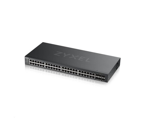 Zyxel GS2220-50 50-port L2 Managed Gigabit Switch, 44x gigabit RJ45, 4x gigabit RJ45/SFP, 2x gigabit SFP EDF_311828