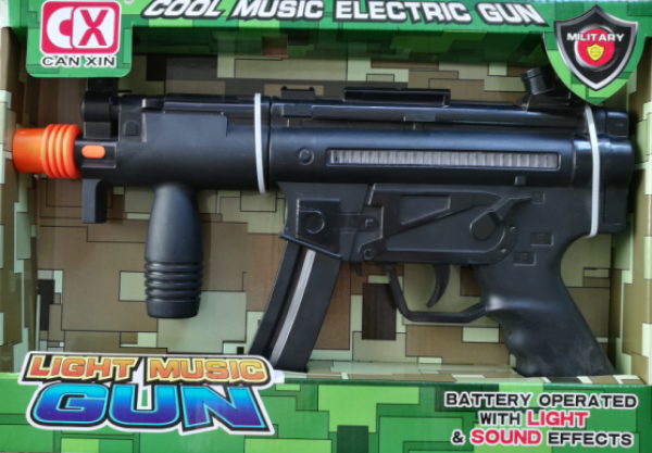 Zbraň se zvuky a světlem - Alltoys CZ