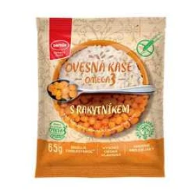 Semix Ovesná kaše omega 3 s rakytníkem bez lepku 65 g