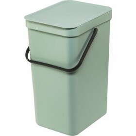 Brabantia Sort Go Odpadkový koš 16L nefritově zelená / s rukojetí / plast / 18.8 x 17.4 x 13.9 cm (211867)