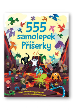 555 samolepek Příšerky - Dan Crisp