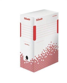 Esselte Speedbox archivační krabice bílá červená 150 mm