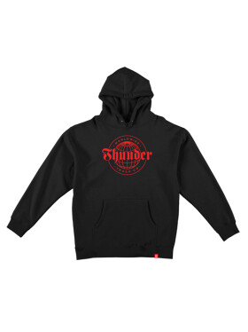 Thunder WORLDWIDE BLACK/RED pánská mikina přes hlavu