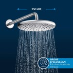 GROHE - QuickFix Start Sprchový set pod omítku, průměr 25 cm, 2 proudy, chrom 25292000