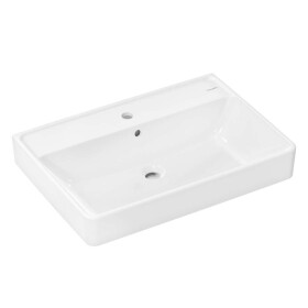 HANSGROHE - Xanuia Q Umyvadlo 70x48 cm, s přepadem, otvor pro baterii, bílá 60221450