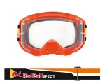 Motokrosové brýle Red Bull Strive 015 oranžové s čirým sklem - uni