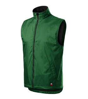 Body Warmer vesta unisex lahvově zelená M
