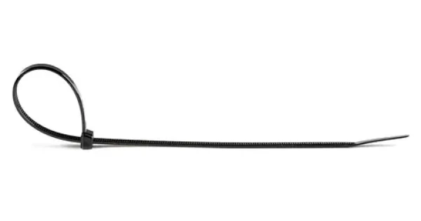 StarTech Uvolnitelná stahovací páska černá / Stahovací páska / 1000 ks / 200 mm / nylon (CBMZT8BK)