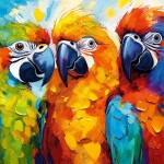 Puzzle Cherry Pazzi 500 dílků - The Tropical Trio