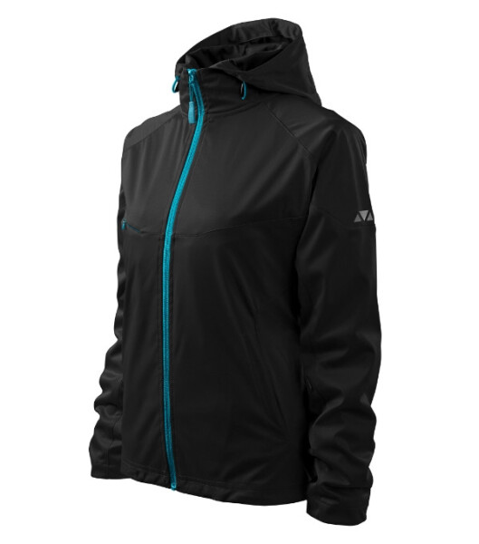 Cool softshellová bunda dámská černá 2XL