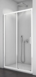 SanSwiss TOPS2 1600 04 07 Sprchové dveře jednodílné 160 cm, bílá/sklo