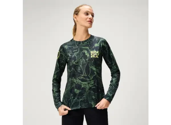 Endura Floral LTD dámský dres dlouhý rukáv Black vel. S