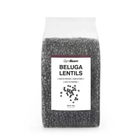 Černá čočka Beluga - GymBeam (500 g) (105163-1-500g)