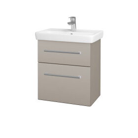 Dřevojas - Umyvadlová skříňka GO SZZ2 55 - N07 Stone / Úchytka T03 / N07 Stone 204785C