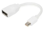 Digitus / Redukce DisplayPort / mini DP - DP / 0,15 m / bílá (DB-340405-001-W)