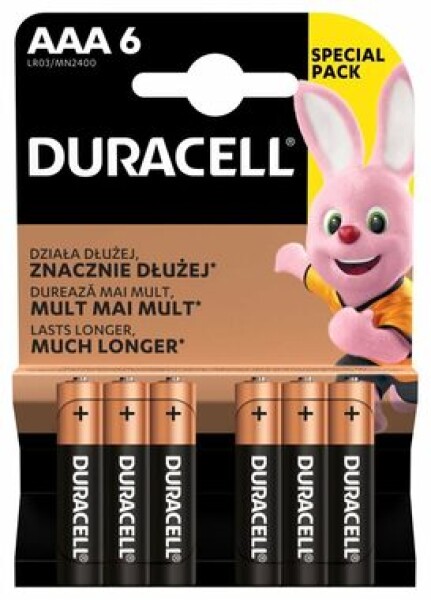 DURACELL - Basic baterie AAA 6 ks (42327-DU)