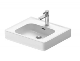 DURAVIT - Soleil by Starck Umyvadlo 55x48 cm, s přepadem, otvor pro baterii, bílá 2376550000