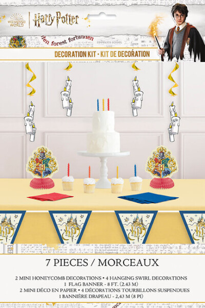 Harry Potter dekorace a výzdoba 7 ks Unique Harry Potter dekorace a výzdoba 7 ks Unique
