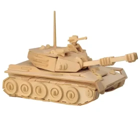 WOODCRAFT Dřevěné 3D puzzle Tank