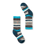 Dětské merino ponožky SMARTWOOL Kids' Hike Full Cushion Margarita Crew S, Capri velikost: 29-32 (M)