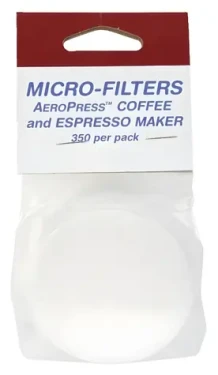 Papírové filtry pro AeroPress 350 ks / Filtry na kávu / Papírové / Bílé (81R24)