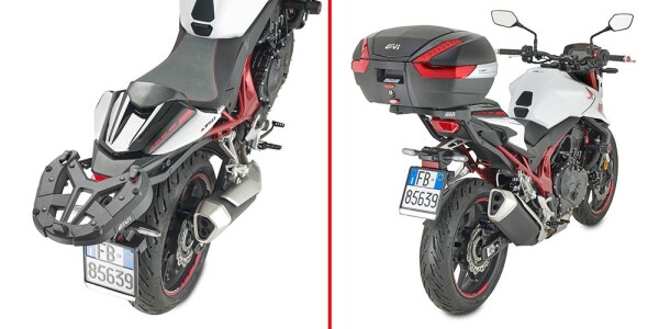 Sr1200 nosič horního kufru Givi pro Honda CB 750 Hornet (23-25), pro Monolock i Monokey
