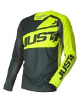 Dres Just1 J-Force Vertigo šedo/fluo žlutý - M