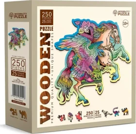 WOODEN CITY Dřevěné puzzle Kůň a orel