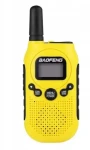 Baofeng BF-T6 Panda žlutá / Dětská vysílačka / 2 ks / PMR 446 MHz / 8 kanálů / 1500 mAh (5903815492419)
