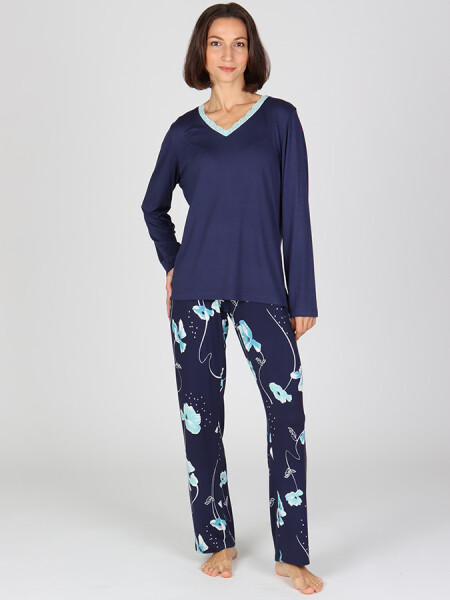 EVONA a.s. Dámská pyžamo P MADEIRA 484 - P MADEIRA 484 S