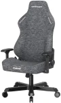 DXRacer TANK Herní židle šedá látková / výška postavy: 165–200 cm / nosnost: 180 kg / 4D-Područky