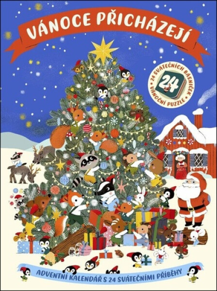 Vánoce přicházejí - Knižní adventní kalendář - kolektiv autorů