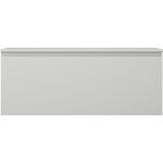 MEXEN/S - Orio koupelnová skříňka pod umyvadlo 120 cm s deskou, 1 šuplík, šedá mat 91A10-12047-1-BFC62