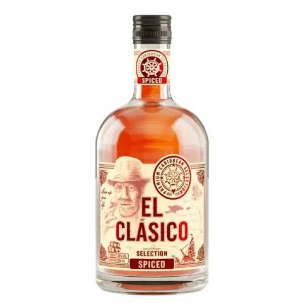 El Clasico Spiced Rum 30% 0.5 l (holá láhev) (8595669811590)
