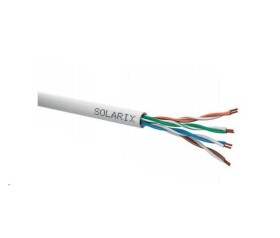 Instalační kabel Solarix UTP, Cat5E, licna, PVC, box 305m SXKL-5E-UTP-PVC-GY EDF_10101396