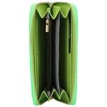 Dámská koženková peněženka MaxFly Late, zelená