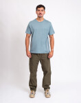 Tričko Patagonia M's Daily Pocket Tee Blue Sage