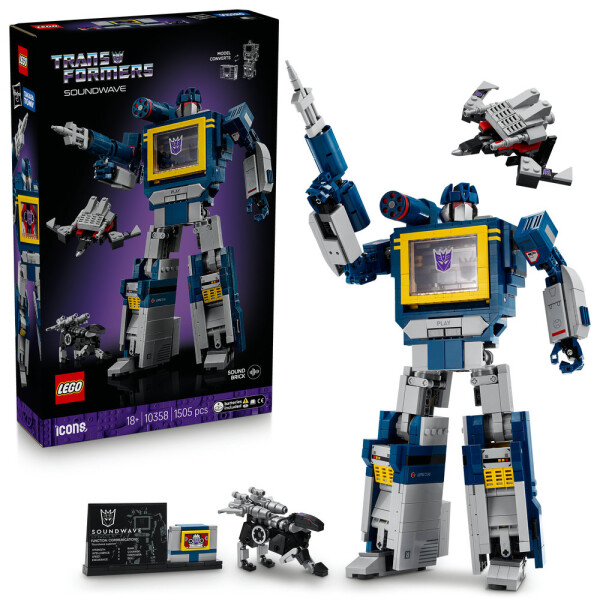 LEGO LEGO® Icons 10358 Transformers: Soundwave