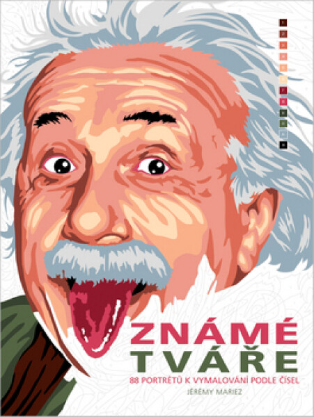 Známé tváře - 88 portrétů k vymalování podle čísel - Jérémy Mariez