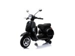 Mamido Dětský elektrický skútr Vespa černá