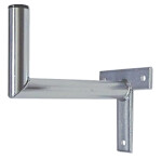 Anténní držák 25cm na zeď, trubka 35/2mm, výška 12cm žár.