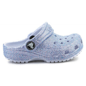 Crocs Classic Glitter Clog T Jr 206992-4PC dětské dřeváky EU 22/23
