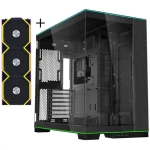 Lian Li O11D EVO RGB černá + 3× UNI FAN SL Wireless 120 mm / PC skříň / Mid Tower / Tempered Glass / ARGB PWM (GABU-556)
